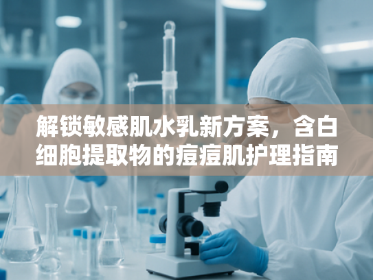 解锁敏感肌水乳新方案，含白细胞提取物的痘痘肌护理指南