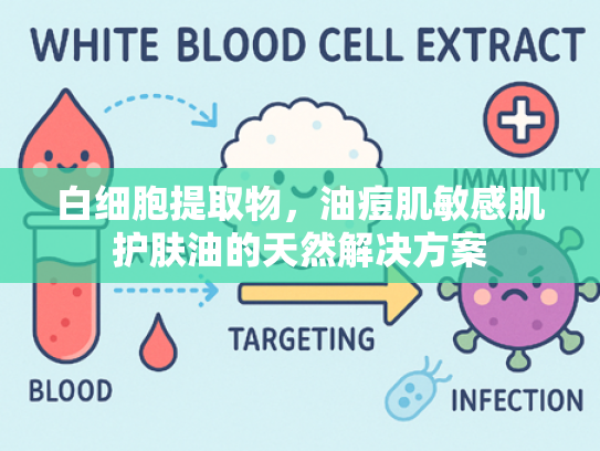 白细胞提取物，油痘肌敏感肌护肤油的天然解决方案