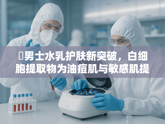 ✍男士水乳护肤新突破，白细胞提取物为油痘肌与敏感肌提供科学解决方案