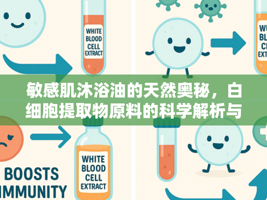 敏感肌沐浴油的天然奥秘，白细胞提取物原料的科学解析与批发应用