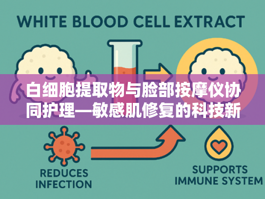 白细胞提取物与脸部按摩仪协同护理—敏感肌修复的科技新方案