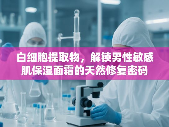 白细胞提取物，解锁男性敏感肌保湿面霜的天然修复密码