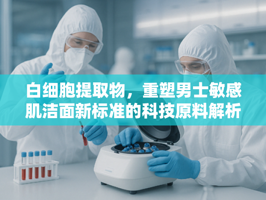 白细胞提取物，重塑男士敏感肌洁面新标准的科技原料解析