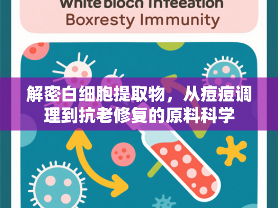 解密白细胞提取物，从痘痘调理到抗老修复的原料科学