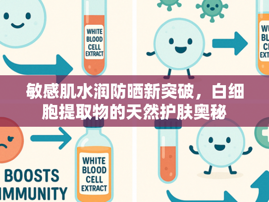 敏感肌水润防晒新突破，白细胞提取物的天然护肤奥秘