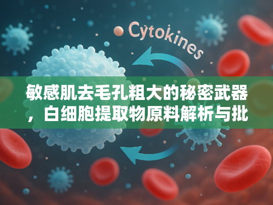 敏感肌去毛孔粗大的秘密武器，白细胞提取物原料解析与批发指南