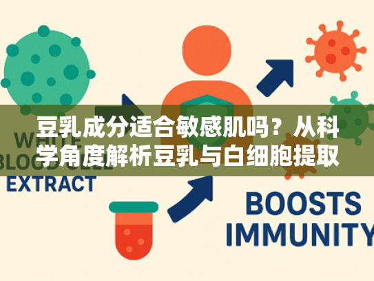 豆乳成分适合敏感肌吗？从科学角度解析豆乳与白细胞提取物的协同修复力