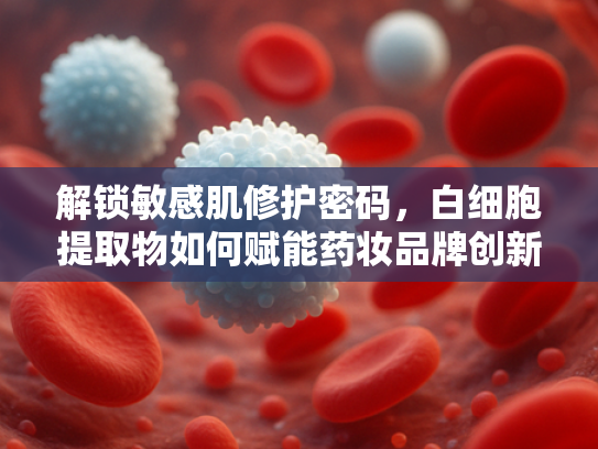 解锁敏感肌修护密码，白细胞提取物如何赋能药妆品牌创新