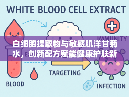 白细胞提取物与敏感肌洋甘菊水，创新配方赋能健康护肤新纪元