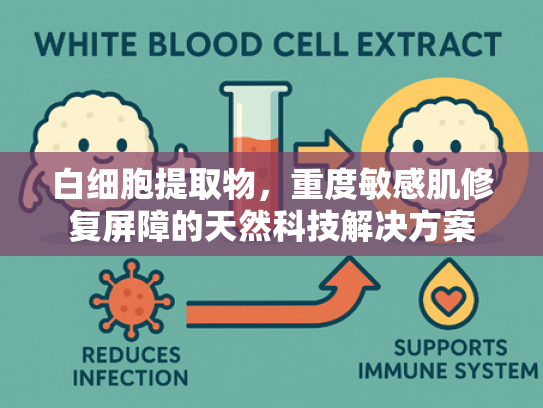 白细胞提取物，重度敏感肌修复屏障的天然科技解决方案