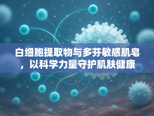 白细胞提取物与多芬敏感肌皂，以科学力量守护肌肤健康