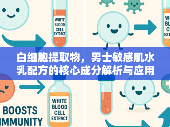 白细胞提取物，男士敏感肌水乳配方的核心成分解析与应用前景