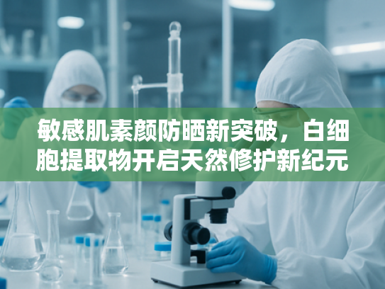 敏感肌素颜防晒新突破，白细胞提取物开启天然修护新纪元