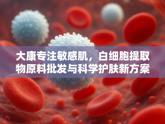 大康专注敏感肌，白细胞提取物原料批发与科学护肤新方案