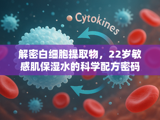 解密白细胞提取物，22岁敏感肌保湿水的科学配方密码