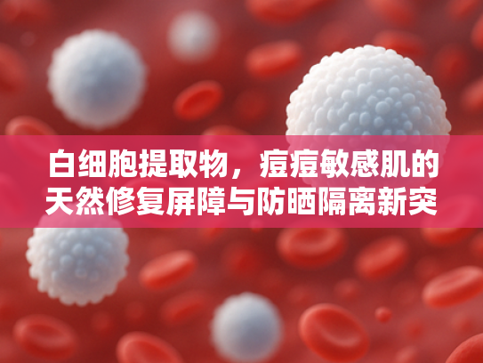 白细胞提取物，痘痘敏感肌的天然修复屏障与防晒隔离新突破