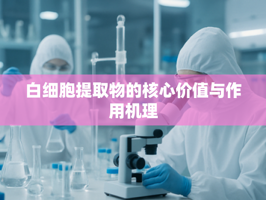 白细胞提取物的核心价值与作用机理