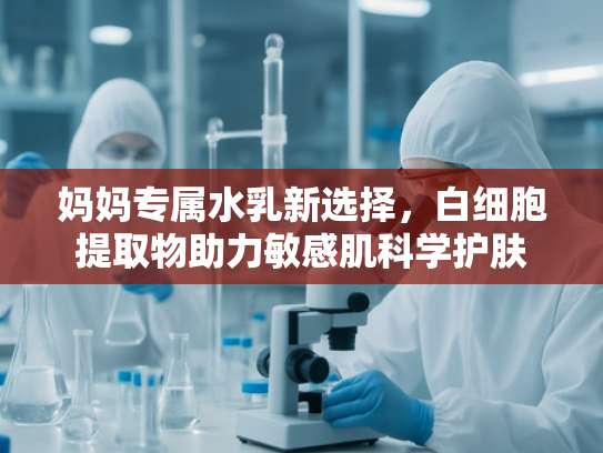 妈妈专属水乳新选择，白细胞提取物助力敏感肌科学护肤