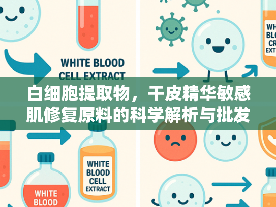 白细胞提取物，干皮精华敏感肌修复原料的科学解析与批发优势