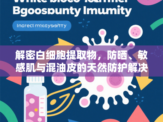 解密白细胞提取物，防晒、敏感肌与混油皮的天然防护解决方案