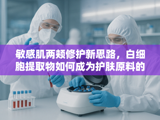 敏感肌两颊修护新思路，白细胞提取物如何成为护肤原料的核心助力