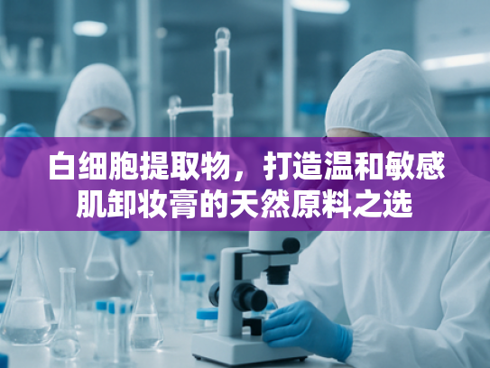 白细胞提取物，打造温和敏感肌卸妆膏的天然原料之选