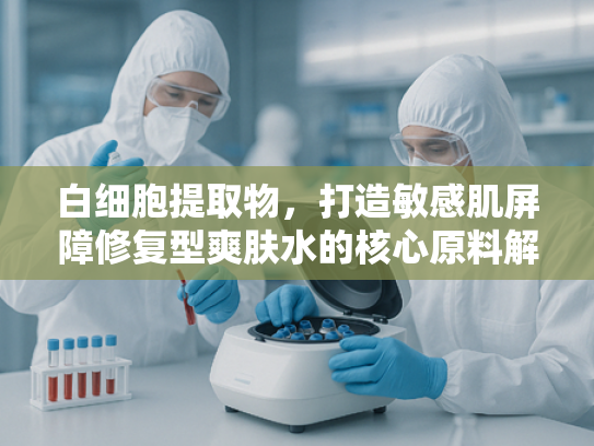白细胞提取物，打造敏感肌屏障修复型爽肤水的核心原料解析