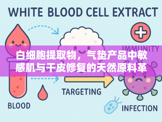 白细胞提取物，气垫产品中敏感肌与干皮修复的天然原料革新