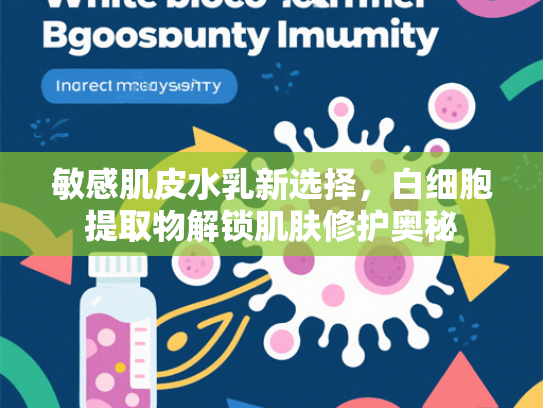 敏感肌皮水乳新选择，白细胞提取物解锁肌肤修护奥秘