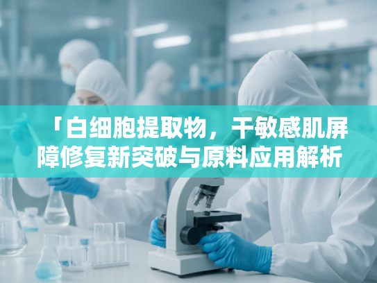 「白细胞提取物，干敏感肌屏障修复新突破与原料应用解析」