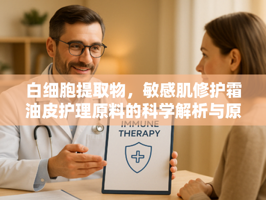 白细胞提取物，敏感肌修护霜油皮护理原料的科学解析与原料优势