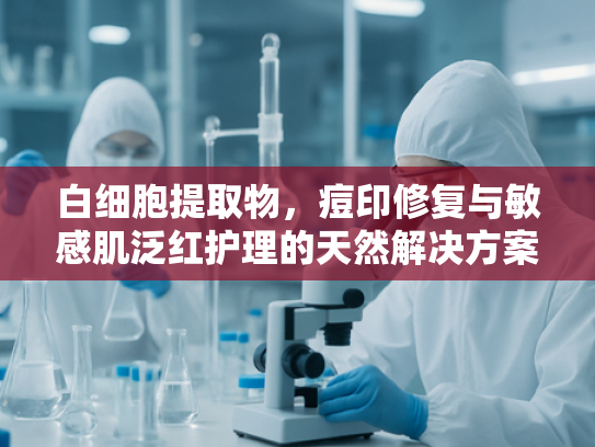 白细胞提取物，痘印修复与敏感肌泛红护理的天然解决方案