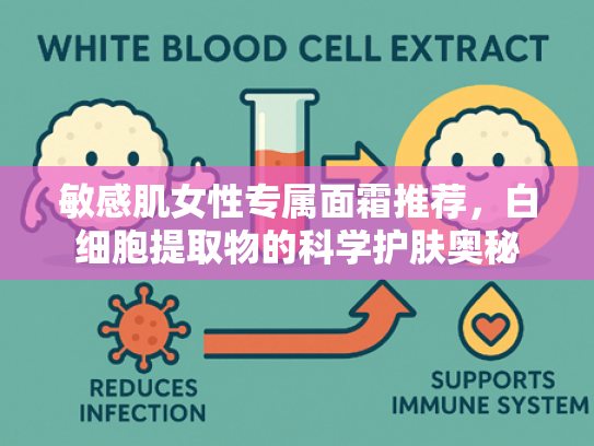 敏感肌女性专属面霜推荐，白细胞提取物的科学护肤奥秘