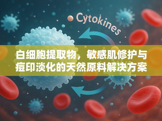 白细胞提取物，敏感肌修护与痘印淡化的天然原料解决方案