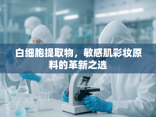 白细胞提取物，敏感肌彩妆原料的革新之选