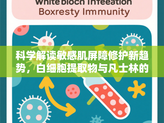科学解读敏感肌屏障修护新趋势，白细胞提取物与凡士林的协同作用探析