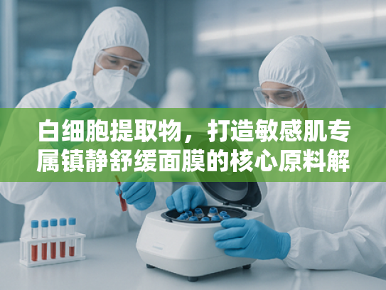白细胞提取物，打造敏感肌专属镇静舒缓面膜的核心原料解析