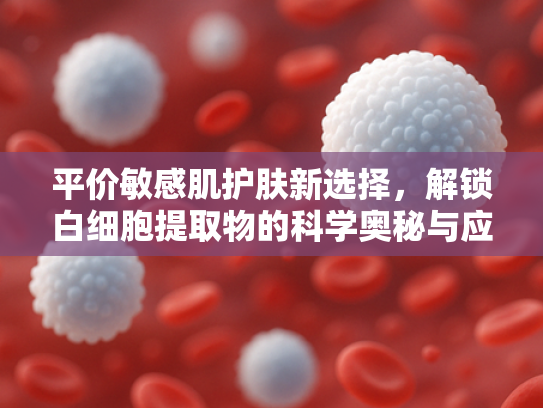 平价敏感肌护肤新选择，解锁白细胞提取物的科学奥秘与应用优势