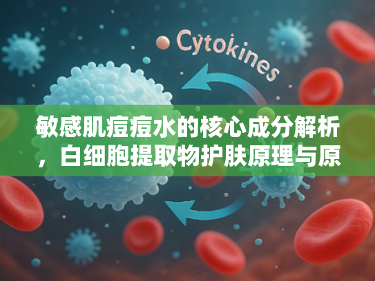敏感肌痘痘水的核心成分解析，白细胞提取物护肤原理与原料批发优势