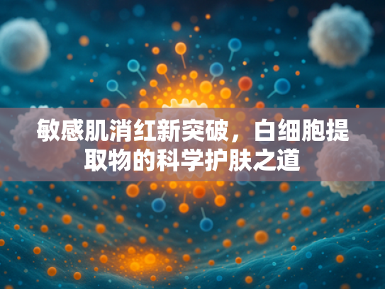 敏感肌消红新突破，白细胞提取物的科学护肤之道