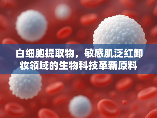 白细胞提取物，敏感肌泛红卸妆领域的生物科技革新原料