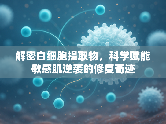 解密白细胞提取物，科学赋能敏感肌逆袭的修复奇迹