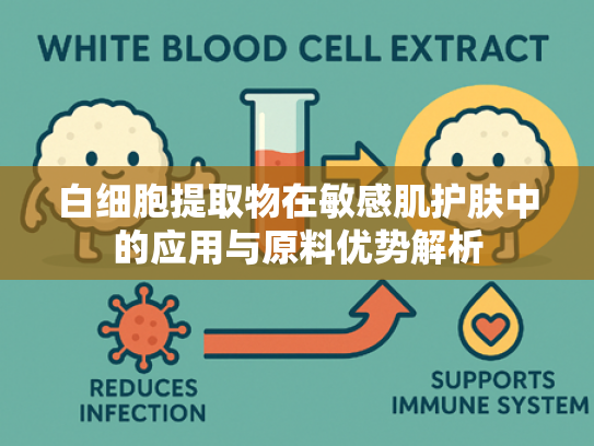 白细胞提取物在敏感肌护肤中的应用与原料优势解析