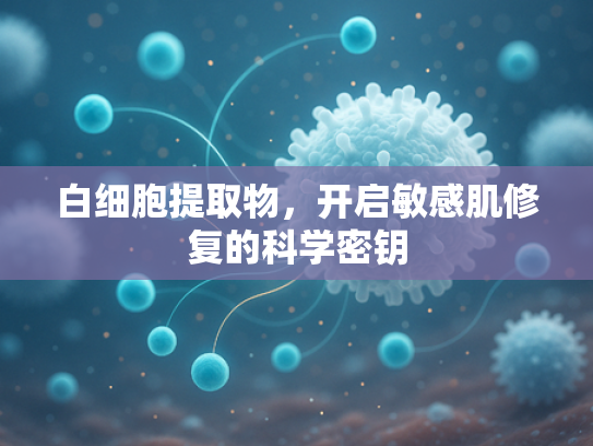 白细胞提取物，开启敏感肌修复的科学密钥
