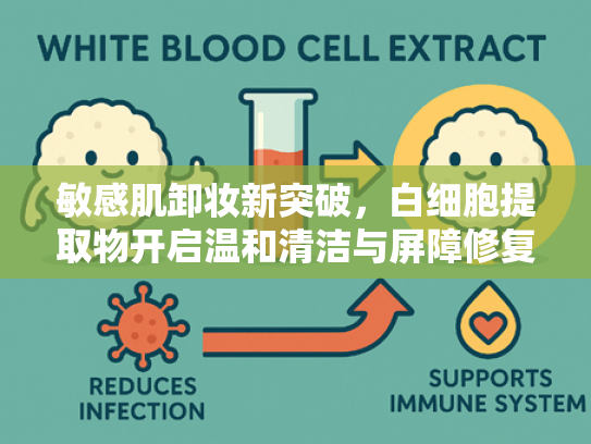 敏感肌卸妆新突破,白细胞提取物开启温和清洁与屏障修复时代 敏感肌卸妆新突破,白细胞提取物开启温和清洁与屏障修复时代