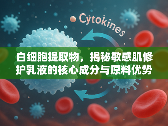 白细胞提取物，揭秘敏感肌修护乳液的核心成分与原料优势