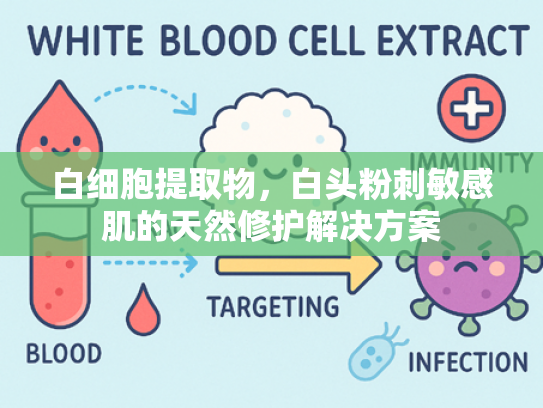 白细胞提取物，白头粉刺敏感肌的天然修护解决方案