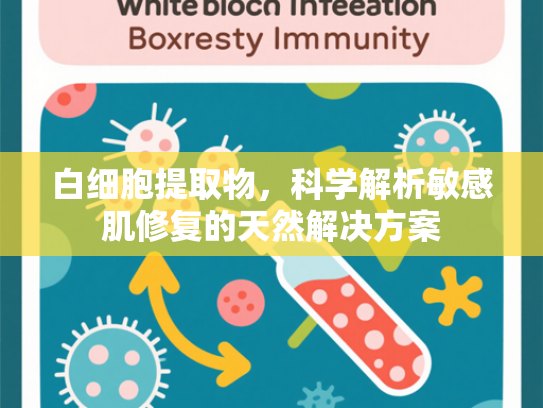 白细胞提取物，科学解析敏感肌修复的天然解决方案