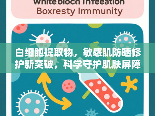 白细胞提取物，敏感肌防晒修护新突破，科学守护肌肤屏障