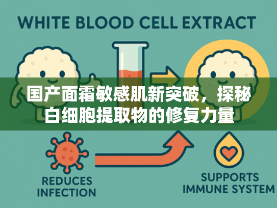 国产面霜敏感肌新突破，探秘白细胞提取物的修复力量